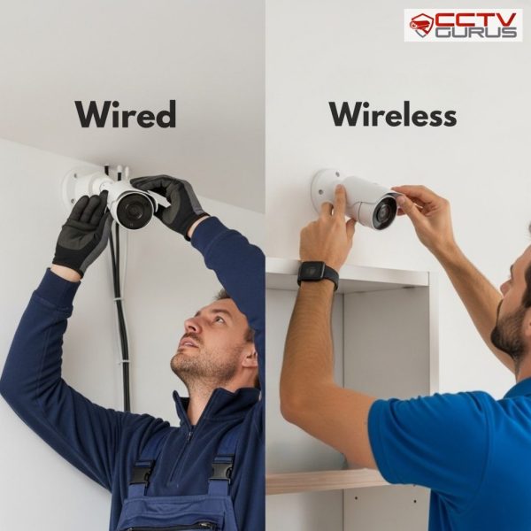 Wired vs Wireless CCTV Cameras Installation Differences Explained